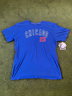 MLB Sandberg 23 Jersey Blue XL NWT